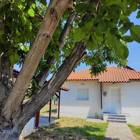 White Clam Vintage House With Sea View & Garden Villa Makrygialos Bagian luar foto