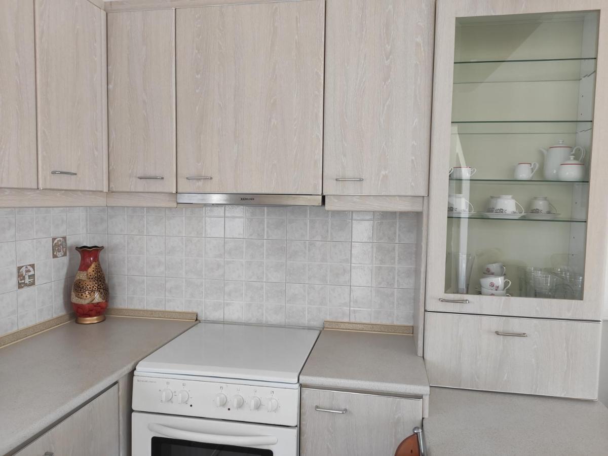 White Clam Vintage House With Sea View & Garden Villa Makrygialos Bagian luar foto