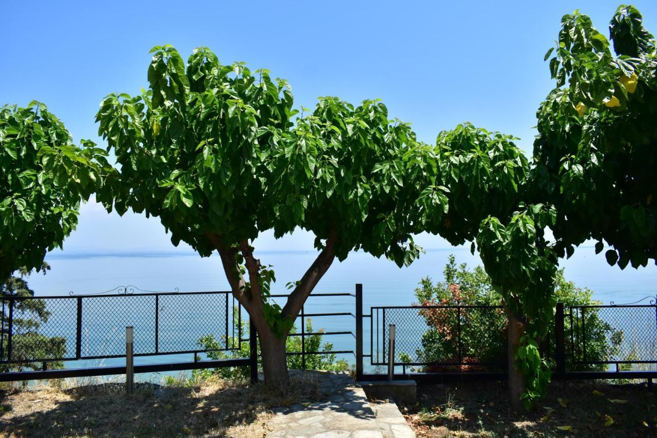 White Clam Vintage House With Sea View & Garden Villa Makrygialos Bagian luar foto